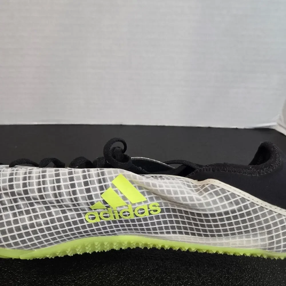 NWT Adidas Sprintstar Men's Track & Field Spike Shoe Gray/Black Sz 12.5/13